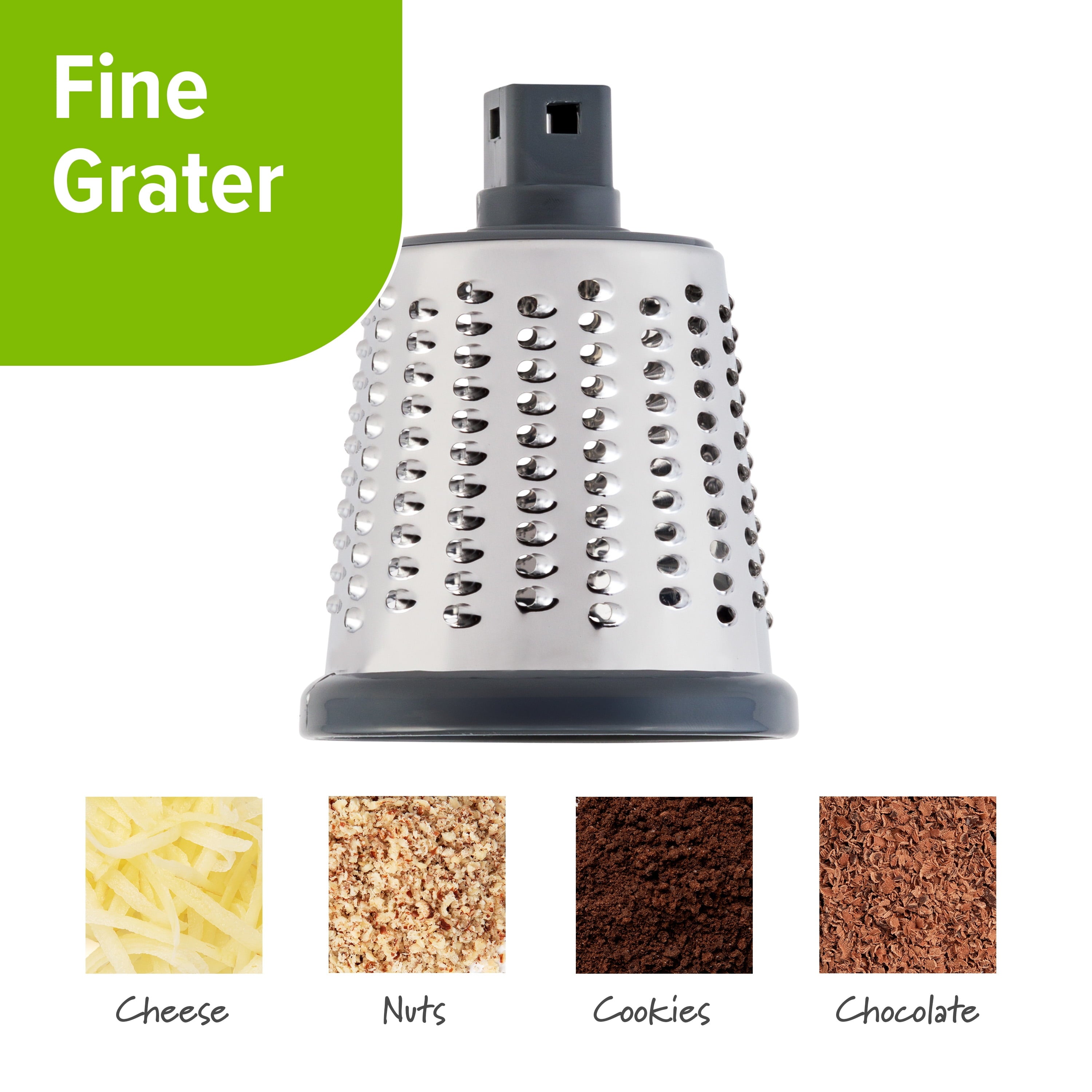 Prep Solutions Manual Rotary Grater & Slicer - Image 4