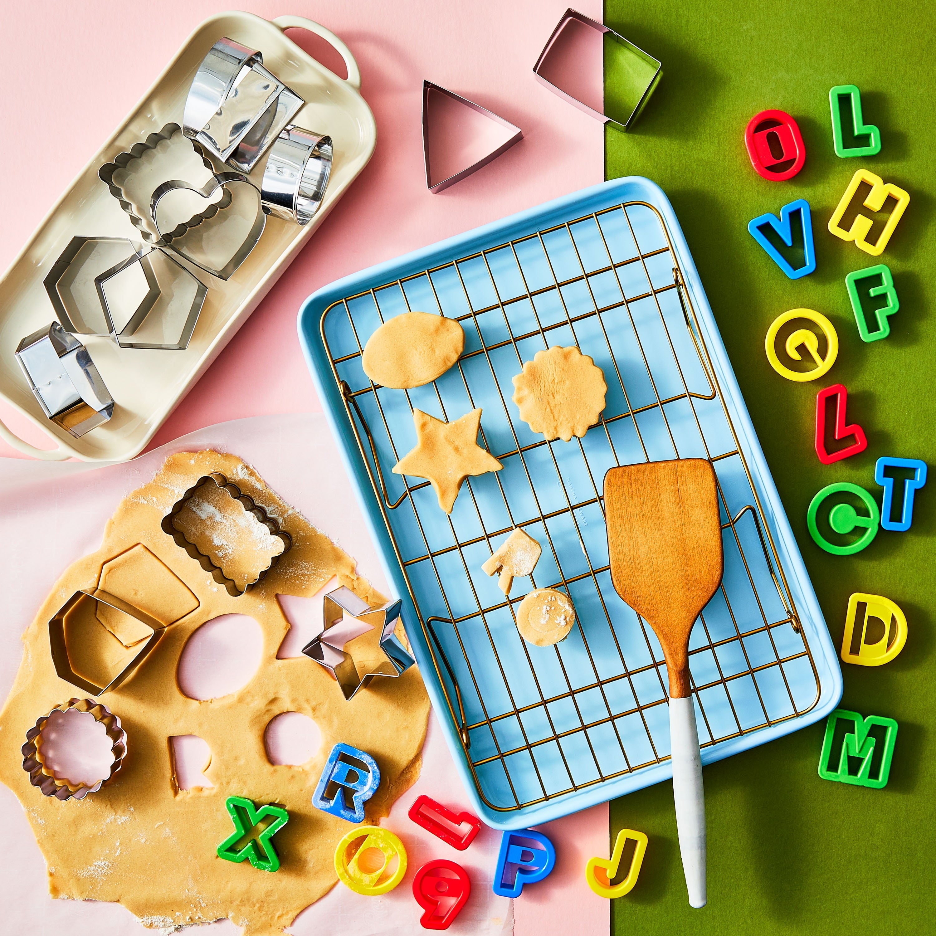 Metal Shaped Cookie Cutters Set, 14 Pieces, by Way To Celebrate - Image 2